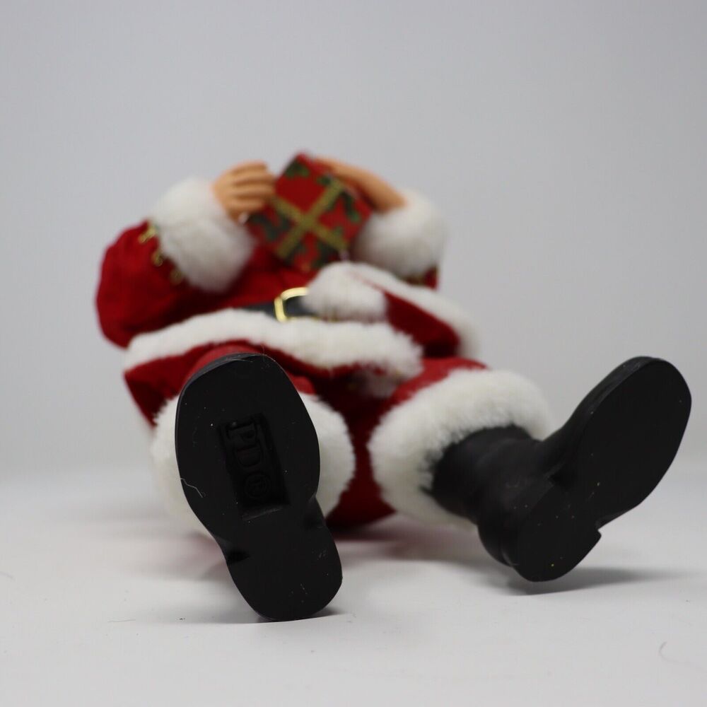 Dept. 56 Possible Dreams Santa Claus 12-inch Figurine Holding Present Gift - Picture 6 of 7